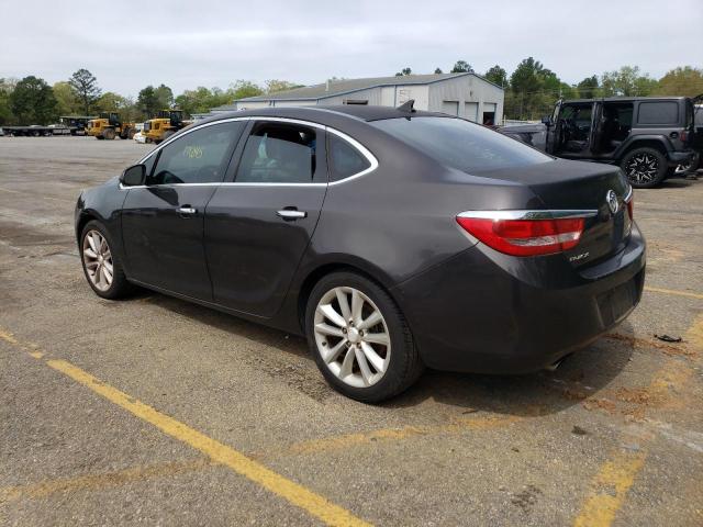 1G4PR5SK9D4128280 - 2013 BUICK VERANO CONVENIENCE CHARCOAL photo 2