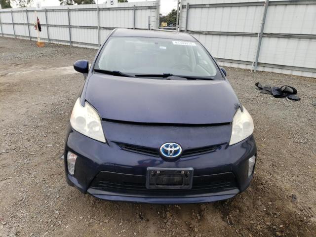 JTDKN3DU7C0336841 - 2012 TOYOTA PRIUS BLUE photo 5