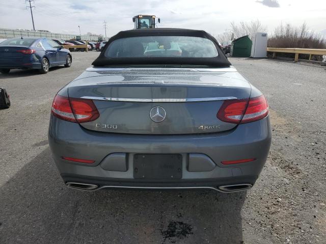 WDDWK4KB9JF709718 - 2018 MERCEDES-BENZ C 300 4MATIC GRAY photo 6