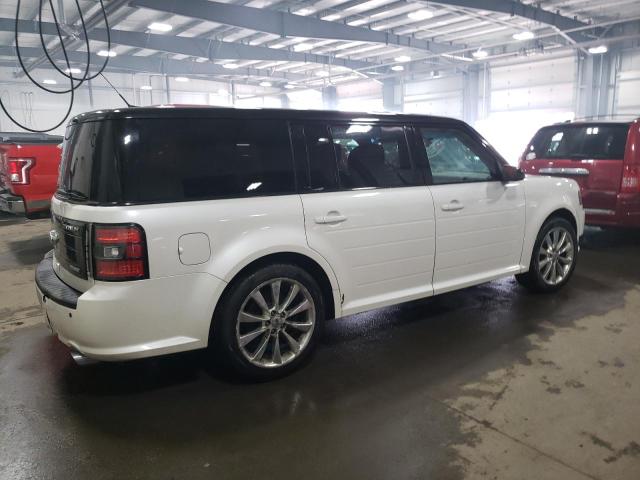 2FMHK6DT5BBD20349 - 2011 FORD FLEX LIMITED WHITE photo 3