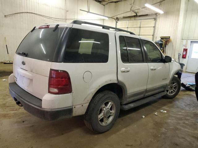 1FMZU63KX2ZC64445 - 2002 FORD EXPLORER XLT WHITE photo 3