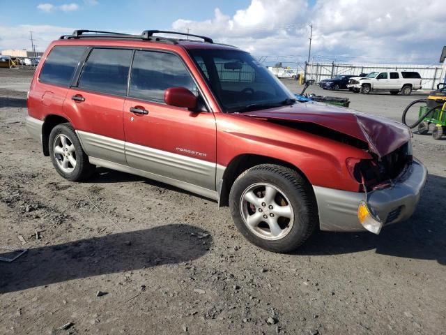 JF1SF65541H722093 - 2001 SUBARU FORESTER S MAROON photo 4