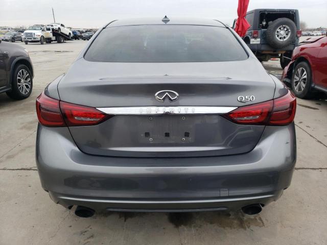 JN1EV7AP4JM352443 - 2018 INFINITI Q50 LUXE GRAY photo 6