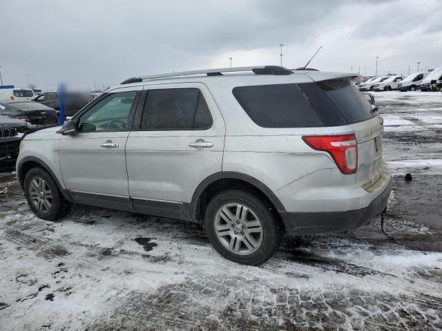 1FM5K8D82EGA79373 - 2014 FORD EXPLORER XLT 银色 照片 2