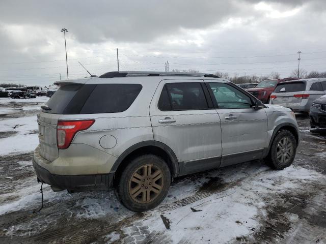 1FM5K8D82EGA79373 - 2014 FORD EXPLORER XLT 银色 照片 3