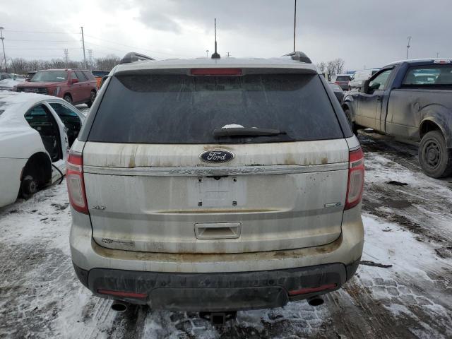 1FM5K8D82EGA79373 - 2014 FORD EXPLORER XLT 银色 照片 6