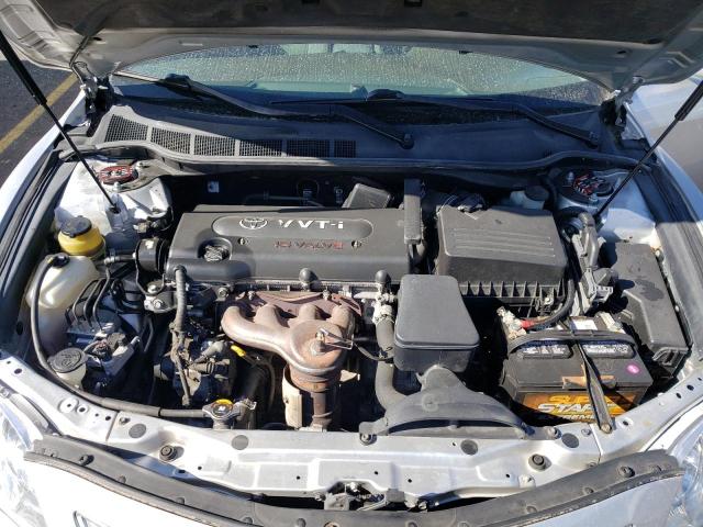 4T1BE46K17U140695 - 2007 TOYOTA CAMRY CE SILVER photo 11