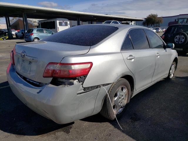 4T1BE46K17U140695 - 2007 TOYOTA CAMRY CE SILVER photo 3