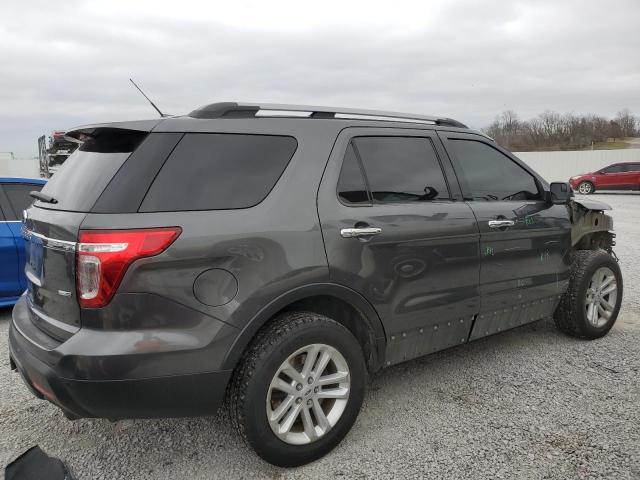 1FM5K8D88FGC48202 - 2015 FORD EXPLORER XLT GRAY photo 3