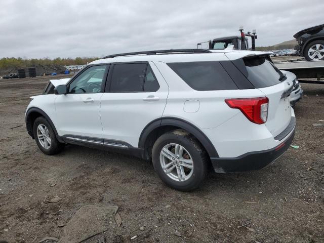 1FMSK8DH5LGD20035 - 2020 FORD EXPLORER XLT WHITE photo 2