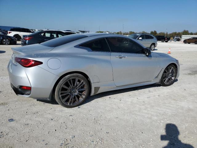 JN1EV7EK5HM362617 - 2017 INFINITI Q60 PREMIUM SILVER photo 3