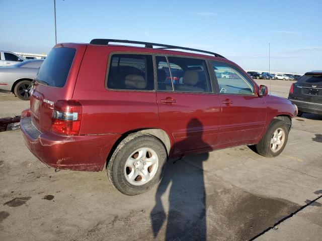 JTEGP21A350090180 - 2005 TOYOTA HIGHLANDER LIMITED RED photo 3