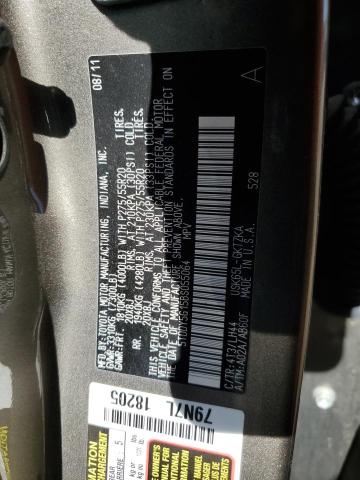 5TDDY5G15BS055064 - 2011 TOYOTA SEQUOIA PLATINUM GRAY photo 12