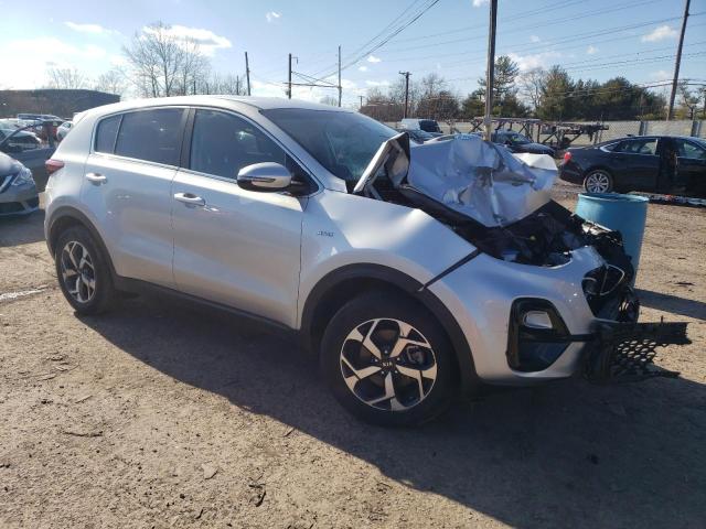 KNDPMCACXL7796295 - 2020 KIA SPORTAGE LX SILVER photo 4