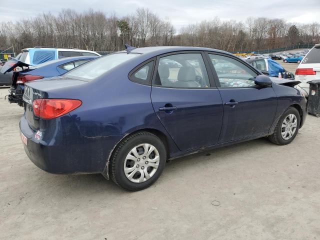 KMHDU4AD6AU941084 - 2010 HYUNDAI ELANTRA BLUE BLUE photo 3