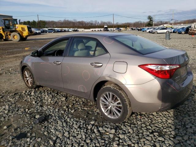 2T1BURHE4FC233640 - 2015 TOYOTA COROLLA L TAN photo 2