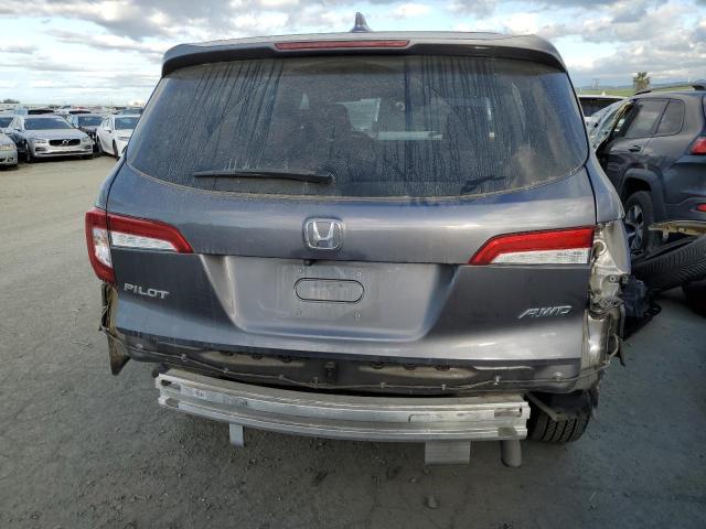 5FNYF6H52KB045918 - 2019 HONDA PILOT EXL CHARCOAL photo 6