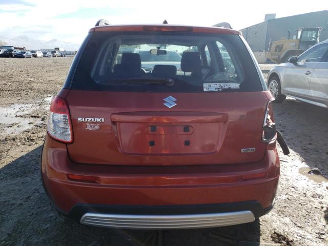 JS2YB413975105815 - 2007 SUZUKI SX4 MAROON photo 6