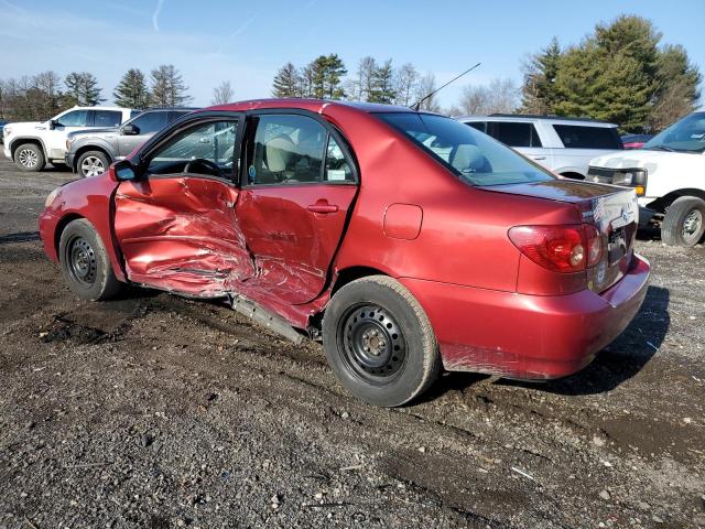 2T1BR32E18C890745 - 2008 TOYOTA COROLLA CE BURGUNDY photo 2