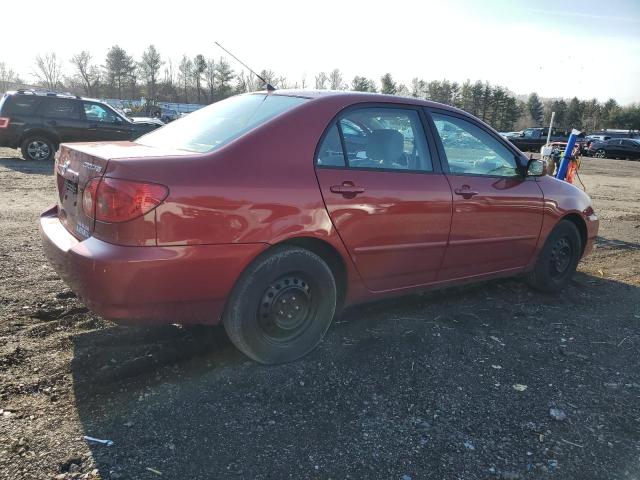 2T1BR32E18C890745 - 2008 TOYOTA COROLLA CE BURGUNDY photo 3