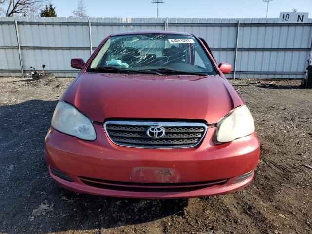 2T1BR32E18C890745 - 2008 TOYOTA COROLLA CE BURGUNDY photo 5