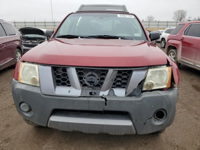 5N1AN08WX7C528860 - 2007 NISSAN XTERRA OFF ROAD RED photo 5