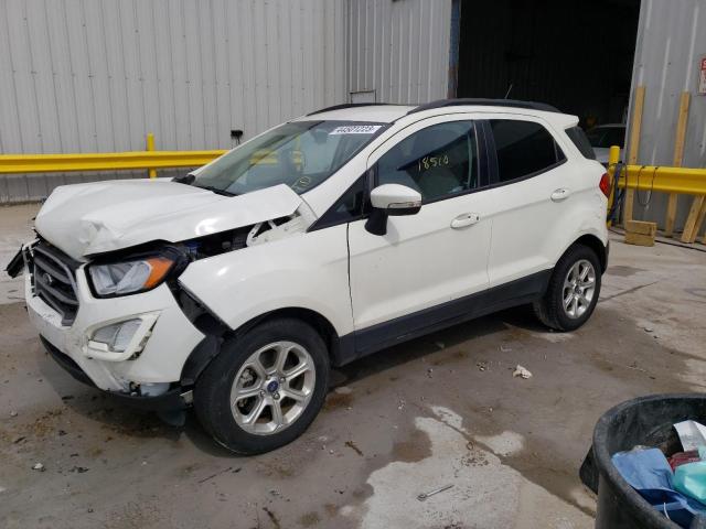 MAJ3S2GE1LC352078 - 2020 FORD ECOSPORT SE WHITE photo 1