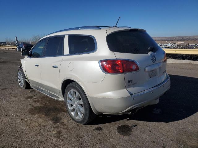 5GAKRCED1BJ335701 - 2011 BUICK ENCLAVE CXL WHITE photo 2