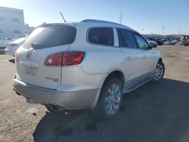 5GAKRCED1BJ335701 - 2011 BUICK ENCLAVE CXL WHITE photo 3