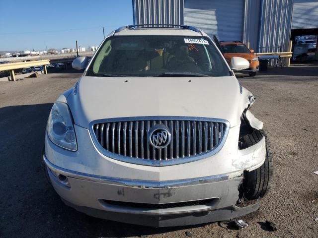 5GAKRCED1BJ335701 - 2011 BUICK ENCLAVE CXL WHITE photo 5