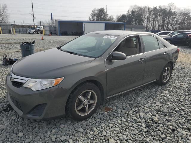 4T4BF1FK9CR200413 - 2012 TOYOTA CAMRY BASE GRAY photo 1