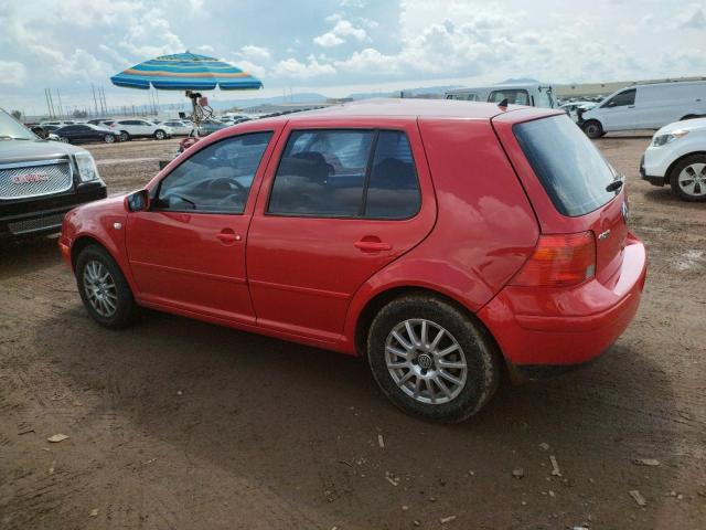 9BWGL61J244030833 - 2004 VOLKSWAGEN GOLF GLS RED photo 2