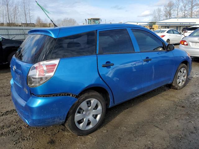 2T1KR32E47C655920 - 2007 TOYOTA COROLLA MA XR BLUE photo 3
