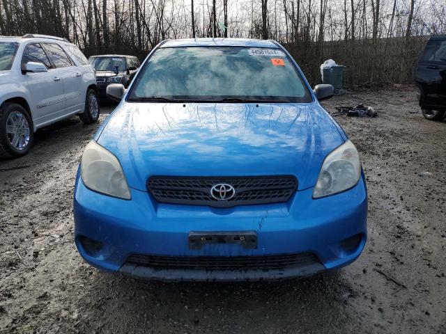 2T1KR32E47C655920 - 2007 TOYOTA COROLLA MA XR BLUE photo 5