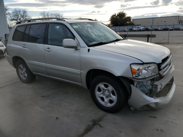 JTEGD21A170160786 - 2007 TOYOTA HIGHLANDER SILVER photo 4