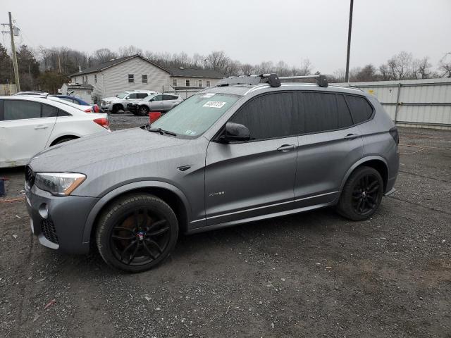 5UXWX9C56F0D51443 - 2015 BMW X3 XDRIVE28I GRAY photo 1