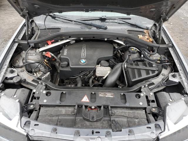 5UXWX9C56F0D51443 - 2015 BMW X3 XDRIVE28I GRAY photo 12