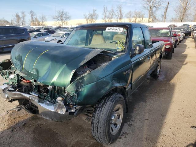 1FTYR14VXYTA07424 - 2000 FORD RANGER SUPER CAB GREEN photo 1