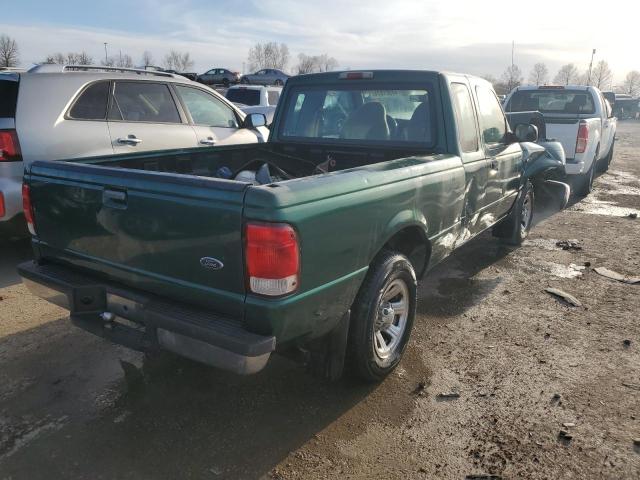 1FTYR14VXYTA07424 - 2000 FORD RANGER SUPER CAB GREEN photo 3