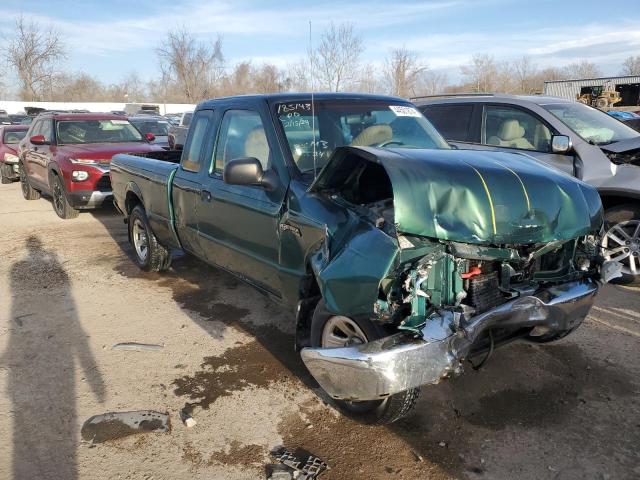 1FTYR14VXYTA07424 - 2000 FORD RANGER SUPER CAB GREEN photo 4