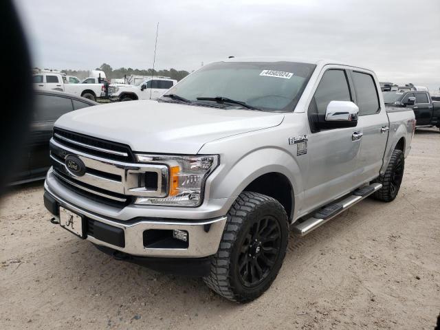 1FTEW1EB1JFD17255 - 2018 FORD F150 SUPERCREW SILVER photo 1