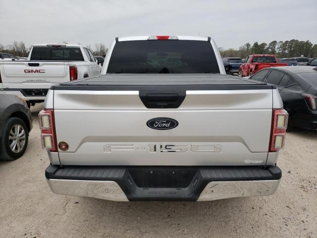 1FTEW1EB1JFD17255 - 2018 FORD F150 SUPERCREW SILVER photo 6