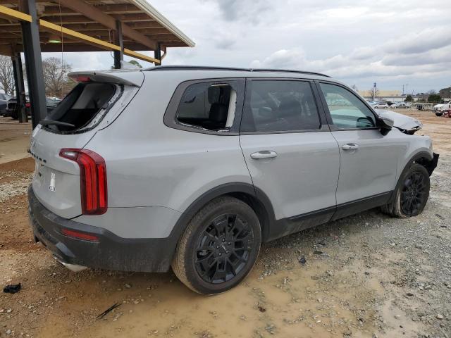 5XYP5DHC1NG313100 - 2022 KIA TELLURIDE SX GRAY photo 3