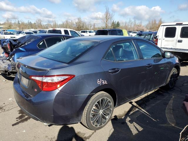 2T1BURHE0FC480346 - 2015 TOYOTA COROLLA L GRAY photo 3