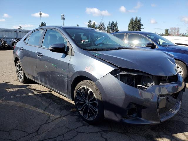 2T1BURHE0FC480346 - 2015 TOYOTA COROLLA L GRAY photo 4