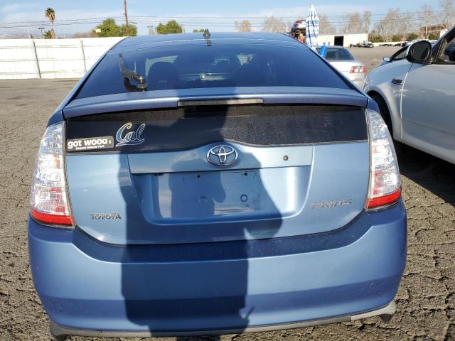 JTDKB20U763160806 - 2006 TOYOTA PRIUS BLUE photo 6