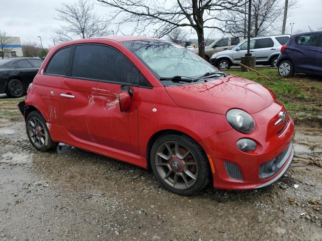 3C3CFFFH4DT569958 - 2013 FIAT 500 ABARTH RED photo 4