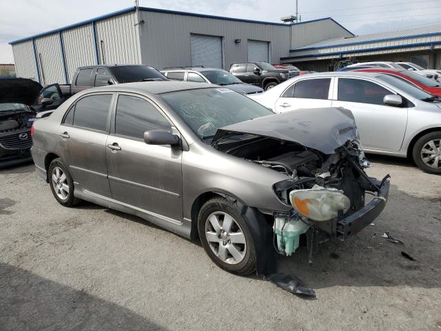 1NXBR32E54Z315427 - 2004 TOYOTA COROLLA CE GRAY photo 4