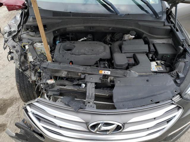 5NMZT3LB5JH083147 - 2018 HYUNDAI SANTA FE S GRAY photo 11