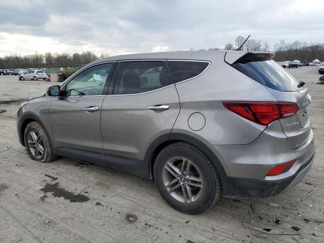 5NMZT3LB5JH083147 - 2018 HYUNDAI SANTA FE S GRAY photo 2